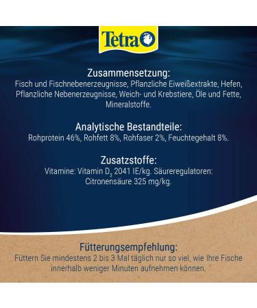 Tetra Cichlid Sticks - Premium Fish Feed for Cichlids & Large Ornamental Fish | 320g (1L) Floatable Feeding Sticks - Buy Online on GoSupps.com