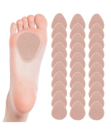 Foot Metatarsal Pads Callus Cushions - Self-Adhesive Foot mats Toe Pads Zen Toes Front Foot pad to Relieve Pain and Reduce Friction Suitable for Men Women  Elderly and Children(30 Pieces)