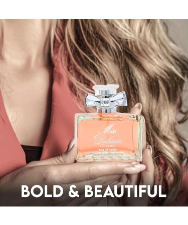 Women's Perfume Combo Miss Honey&Miss Delicate Eau De Parfum Long Lasting Fragrance 3.4 Fl Oz Spray Each for Daily Used - Buy Online on GoSupps.com