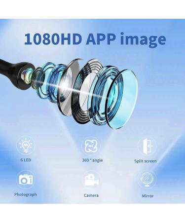 VITCOCO Water Flosser with Camera - Rechargeable Dental Flosser Waterpik 3 Nozzles IPX7 Waterproof for iOS & Android - Black - Buy Online on GoSupps.com