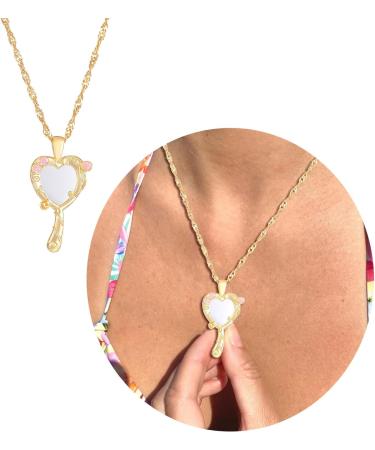 Oralgo's Vintage Trailer Necklace - Long Chain Jewelry for Women | Perfect for Weddings & Parties | Birth Silver Collarbone Accessory - Buy Online on GoSupps.com