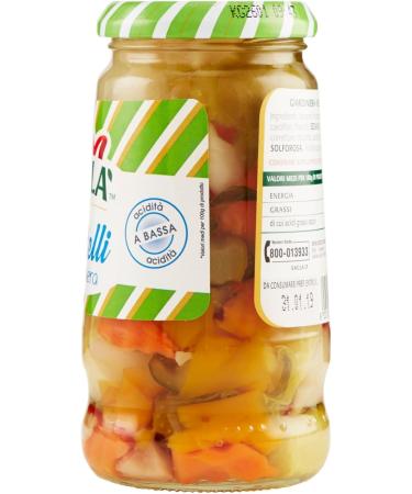  Sacl Set of 12 sacl Acetelli Giardiniera in Wine Vinegar Mixed Vegetables Ideal for Appetizers Appetizers and Salads Glass of 290 g + Gourmet Polpa di Pomodoro Italian Box 400 g - Buy Online on GoSupps.com
