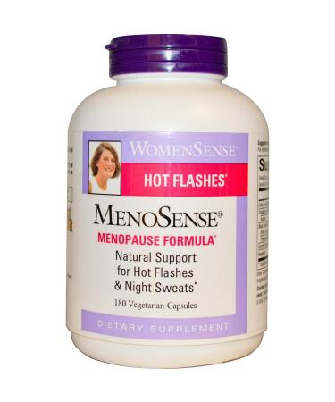 Natural Factors WomenSense MenoSense Menopause Formula 180 Vegetarian Capsules