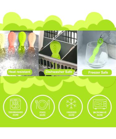 Babyl Open Baby Learning Spoon Set - 100% Soft Silicone BPA Free Feeding Utensils for Infants & Toddlers (4PCs) - Ideal for 4 Months+ - Buy Online on GoSupps.com