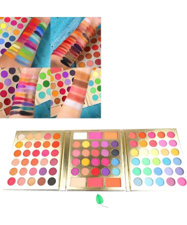 Highly Pigmented Eye Makeup Palette 86 Colors Matte Metallic Eyeshadow Pallet Lasting Blendable Natural Colors Make Up Eye Shadows Cosmetics Gift Makeup Artist - Buy Online on GoSupps.com