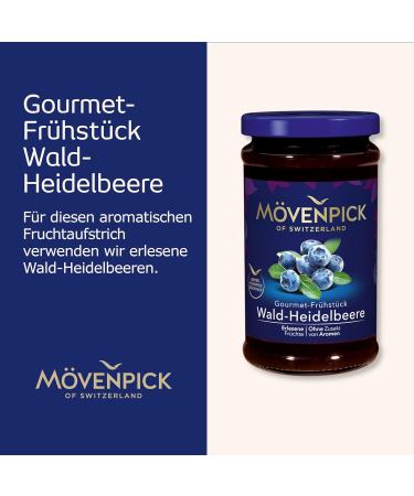 M venpick Gourmet Breakfast Blueberry - Premium Fruit Spread 250g | Buy Online Internationally - Buy Online on GoSupps.com