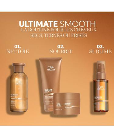  Wella Professionals Wella Professionals Ultimate Smooth Conditioner Nourishing Hair Care with Squalane & Omega-9 for Dry Dull and Frizzy Hair (1L) - Buy Online on GoSupps.com