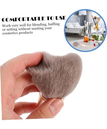 minkissy Powder Brush Fluffy Makeup Brush Travel Blush Brush Makeup Buffing Brush Makeup Blush Brush for Makeup Highlighter Makeup Brush Foundation Brush Miss Cosmetic Tool Artificial Fiber - Buy Online on GoSupps.com