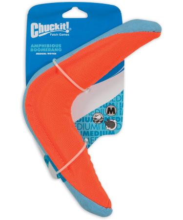 Buy Chuckit! CH18200 Amphibious Boomerang - Medium | Durable Dog Toy for Water & Land | Fast International Shipping - Buy Online on GoSupps.com