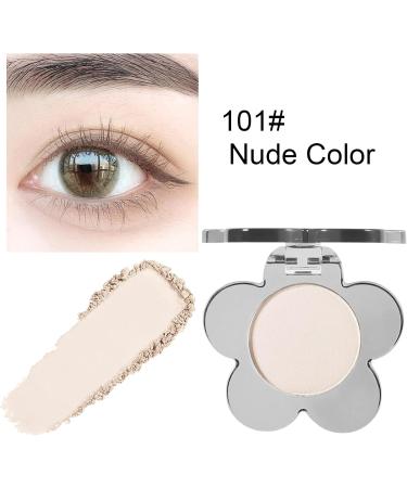 Erinde Matte Eyeshadow Palette Single Eye Shadow Powder Palette Korean Style Makeup Palette High Pigmented Nude Soft Beige Brown Dark Smoky Cosmetic Eyeshadows #101 Nude Color - Buy Online on GoSupps.com