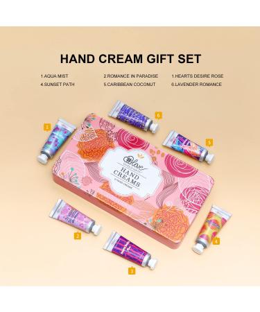 Body & Earth Hand Lotion Set - Shea Butter & Glycerin Enriched Formula for Nourished and Moisturized Hands - 6 x 1.0 oz Travel Size - Best Gift for Women - Buy Online on GoSupps.com