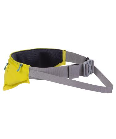 Ruffwear Trail Runner belt comfortable free-handed hip belt for on-leash running with your dog hugging-free robust hip belt with bags braiding green small/medium lichen green small/medium