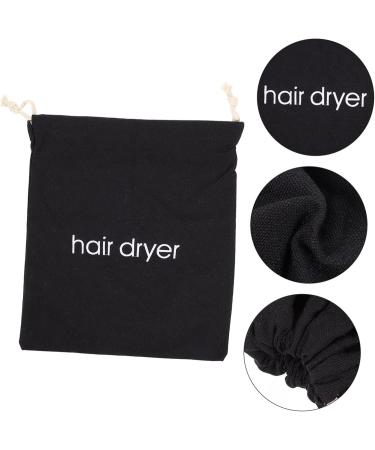 Beaupretty 5pcs Hair Dryer Storage Bag - Drawstring Pouch for Blowdryer & Styling Tools | Travel-Friendly Black Fabric Bags - Buy Online on GoSupps.com
