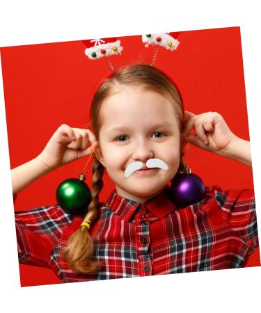 ABOOFAN 6 pairs Small Claus Eyebrows Eyebrow Novelty Masquerade Adhesive Cosplay False Santa Fake Accessory - Buy Online on GoSupps.com