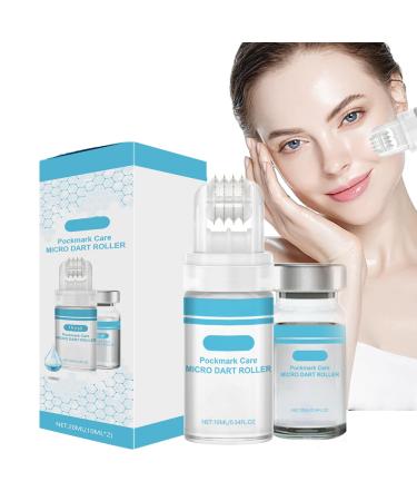 MEITREND Hyaluronic Acid Micro-Infusion System Microneedling Infusion Kit Hyaluronic Acid Collagen Serum Anti Aging Ampoules with Included Facial System for All Skin Types