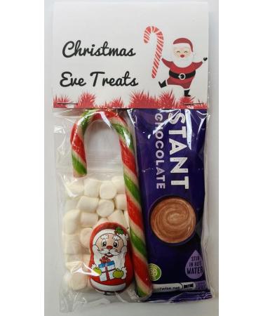 Snowman Soup Santa Cadbury Hot Chocolate Marshmallows & Candy Cane Christmas Eve box Xmas Hot Choc Gift - Buy Online on GoSupps.com