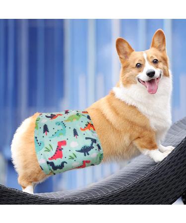 Czemo Washable Dog Diapers for Male & Female Dogs | Reusable Incontinence Pads | Pack of 3 - Ultimate Comfort & Protection - Buy Online on GoSupps.com