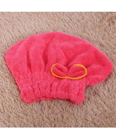 Microfiber Hair Towel Turban for Women - Instant Drying Super Absorbent & Rapidly Drying Red Hair Wrap - Buy Online on GoSupps.com