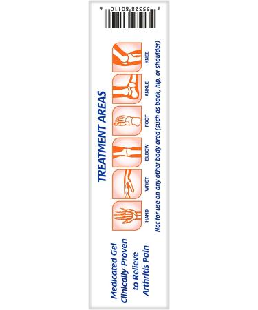 Salonpas Diclofenac Arthritis Pain Relief Gel 3.53oz - Fast-Acting Pain Relief for Arthritis (1 pack) - Buy Online on GoSupps.com