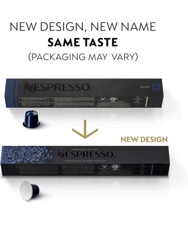  Nespresso 30 x Extra Strong Kazaar Blend Nespresso Capsules - Buy Online on GoSupps.com