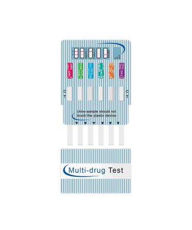 EZ LEVEL 6 Panel Urine Multi Drug Test Kit (10 Count) - Fast and Accurate Drug Testing Solution - Buy Online on GoSupps.com