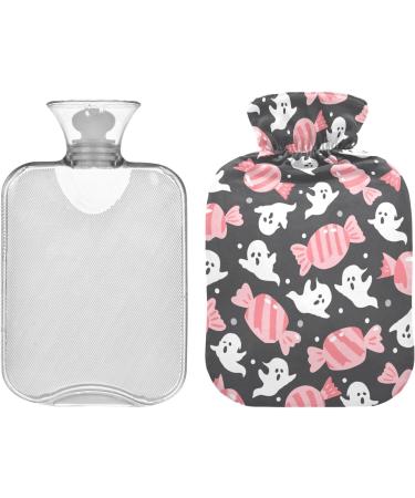 Shop Halloween Sweets Ghost Hot Water Bottle | 2L Heat Bottles for Pain Relief & Comfort - Buy Online on GoSupps.com