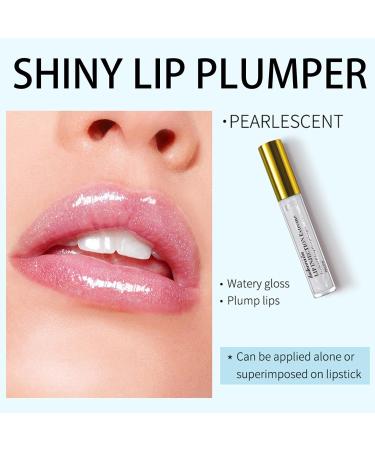 Clear Lip Plumper Gloss with Glitter - Instantly Sexy Lips Plumping Gloss for Thicker & Fuller Lips - Moisturizing and Volumizing Formula - Buy Online on GoSupps.com