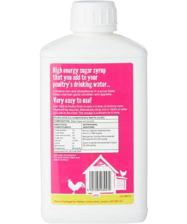 Battles Poultry Drink -500 ml (Pack of 1) - Buy Online on GoSupps.com