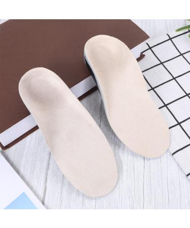 FRCOLOR 2pcs Foot Orthotic Insoles - Arch Support Shoe Pads for Flatfoot Care | Comfort & Pain Relief - Buy Online on GoSupps.com