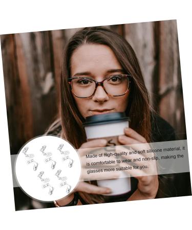 Shop Soft Silicone Nose Pads for Glasses | 5 Pairs of Clear U-Form Mini Nose Pads | Slipproof Pebble Gel for Comfort - Buy Online on GoSupps.com