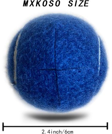 Mxkoso Precut Walker Tennis Balls Heavy Duty Long Lasting Felt Pad Glide Coverings for Chairs Desks Furniture Legs and Floor Protection 2 PCS (Navy Blue) - Buy Online on GoSupps.com