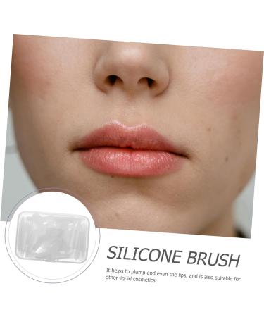 Housoutil 1set Lip Brush Silicone Brush for Lip Makeup Lip Gloss Makeup Supplies Cosmetics Accessory Lip Mask Applicator Lip Mask Brush Accessories Major White Miss 8x4.5cm White - Buy Online on GoSupps.com