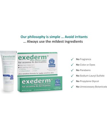 Exederm Flare Control Cream and Daily Moisturizer for Eczema & Dermatitis - Buy Online on GoSupps.com