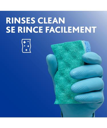 Vileda Scrunge Multi-Use Non-Scratch Scrub Sponge (Pack of 10) | Rinses Clean Stays Fresh | Durable & Long-Lasting | Dishwasher Safe 10-Pack Scrub Sponge - Buy Online on GoSupps.com