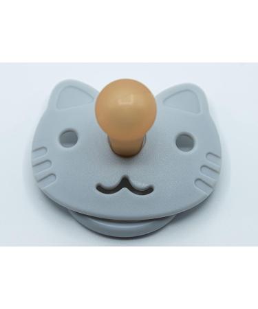 BPA-Free Soothie Baby Pacifier - Safe Food Grade Silicone, 2 Count (Bluish/Beige) - Buy Online on GoSupps.com