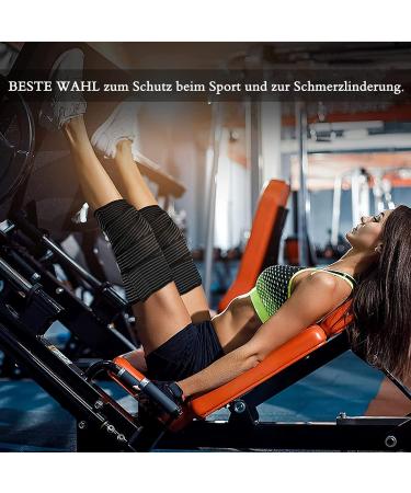 2-Pack Knee Support Bandage for Sports & Fitness | Compressed Knee Brace for Arm Elbow Calf Hand Ankle Wrist - 180cm (70 inch) - Buy Online on GoSupps.com