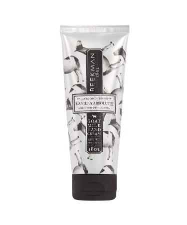 Beekman 1802 - Hand Cream - Vanilla Absolute - Moisturizing & Hydrating Goat Milk Hand Lotion for Dry & Sensitive Skin - Anti-Aging Hydration - Goat Milk Hand Care - 3.4 oz Vanilla 3.4 Fl Oz (Pack of 1) - Buy Online on GoSupps.com