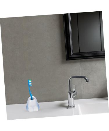 Buy Cabilock Drill-Free Toothbrush Holder & Pencil Organizer | Self-Empty Makeup Organizer | Animal Clip Holder | Stylish Resin Design for Home & Office - Buy Online on GoSupps.com