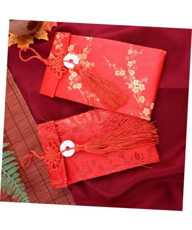 EXCEART 3pcs Hong Bao Envelope Chinese New Year Red Packet Lucky Money Envelopes Asian Red Envelope Chinese Red Pocket Money Chinese New Year Envelope Party Red Bag Wedding Lunar Calendar - Buy Online on GoSupps.com