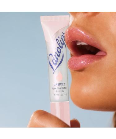 Lanolips Lanolin Lip Water S rum brillant transparent Baume l vres l'acide hyaluronique et scintillant pour un clat hydrat Hydratant l'huile de lanoline pour peaux s ches et craquel es - Buy Online on GoSupps.com