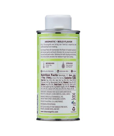 La Tourangelle Pesto Infused Sunflower Oil - 8.45 fl oz | Perfect for Pasta, Salads, Dipping Sauces & Marinades - Buy Online on GoSupps.com