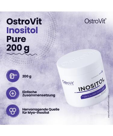 Inositol Powder 200g OstroVit - Buy Online on GoSupps.com