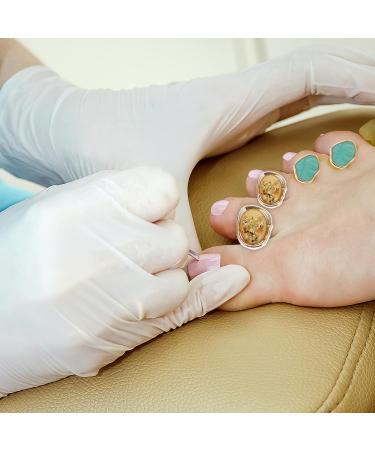 Uonlytech 8Pcs Resin Leaf Toe Separators for Women - Pedicure Toe Spacers for Nail Art Dividers - Buy Online on GoSupps.com