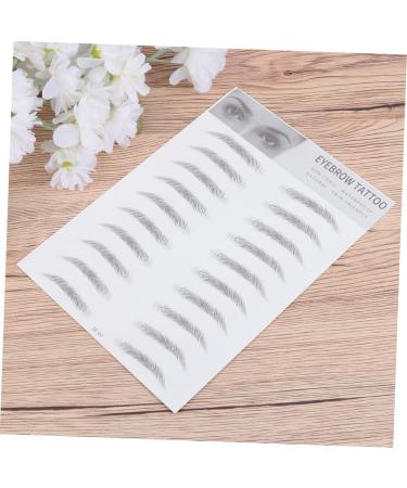 POPETPOP 4 Pcs 3d Eyebrow Stickers 4d Hair- Eyebrows Waterproof Stickers Imitation Eyebrow Water Proof Tool - Buy Online on GoSupps.com