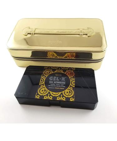 Chaun Legend x Apr s Gel-X Professional Nail Kit - Complete Vegan Leather Case with Gel-X Tips, pH Bonder, Gel Primer, Extend Gel, Top Gelcoat, Mini LED Light, and Emery Board - Buy Online on GoSupps.com