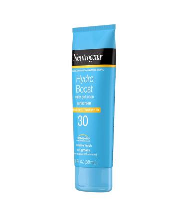 Neutrogena Hydro Boost Water Gel Lotion SPF 30 - 3 fl oz | Hydrating Sunscreen - Buy Online on GoSupps.com