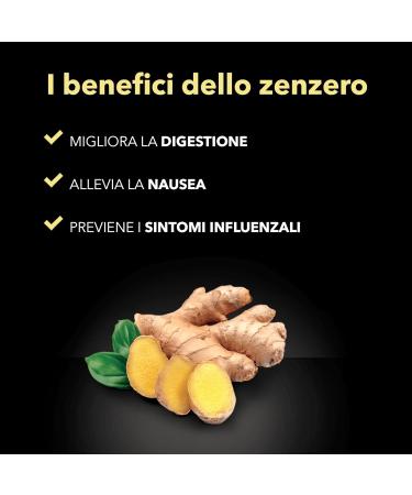 King Cup - 1 Pack of 10 Soluble Sachets of Sugar-Free Ginger and Lemon Drink 10 Sticks of 6 gr Ginger and Lemon Flavor to Add to 60 Ml of Hot Water Gluten Free Lactose Free - Buy Online on GoSupps.com