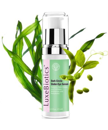 LuxeBiotics Under Eyes Dark Circle,Eye Puffiness,Eye Bags, Treatment Remover NATURAL serum