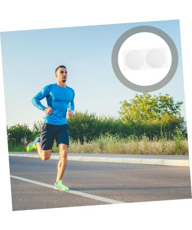 Gogogme Men's Nipple Stickers - 50 Pairs Sports Accessories | Breathable Nipple Shields for Comfort & Protection | 3.5x3.5cm Anti-Breeding Stickers - Buy Online on GoSupps.com