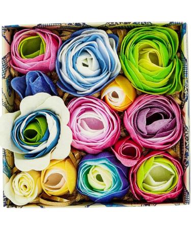 Heathcote & Ivory Sunshine Served Bath Soap Flowers 90g - Luxurious Floral Scented Soap - Buy Online on GoSupps.com